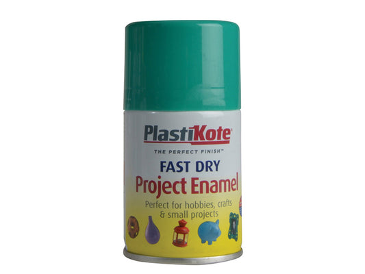 Fast Dry Enamel Aerosol Jade 100ml, PlastiKote