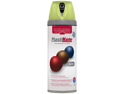 Twist & Spray Satin Pistachio 400ml, PlastiKote