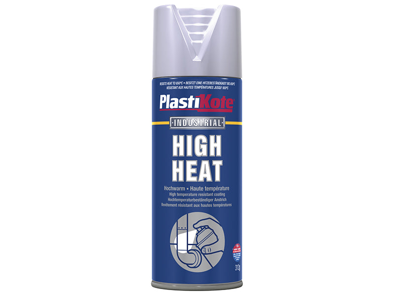 High Heat Paint Aluminium 400ml, PlastiKote