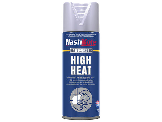 High Heat Paint Aluminium 400ml, PlastiKote