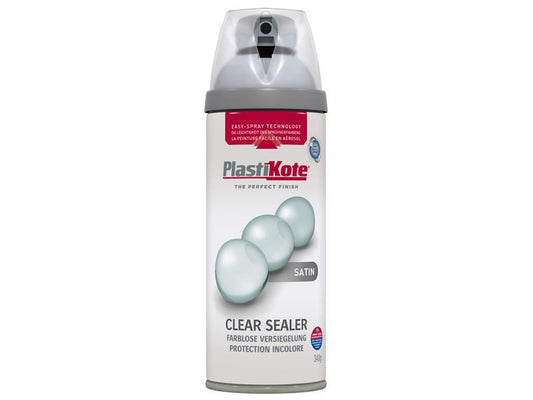 Twist & Spray Satin Clear Sealer 400ml, PlastiKote