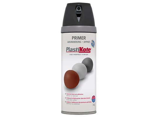 Twist & Spray Primer Black 400ml, PlastiKote