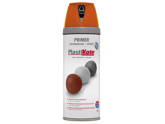 Twist & Spray Primer Red Oxide 400ml, PlastiKote