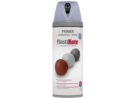 Twist & Spray Primer Grey 400ml, PlastiKote