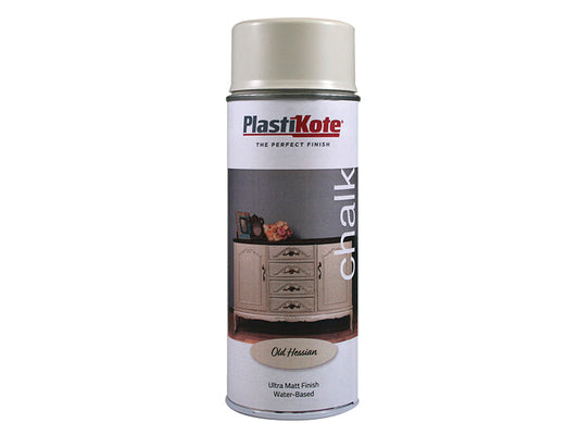 Chalk Finish Spray Old Hessian 400ml, PlastiKote