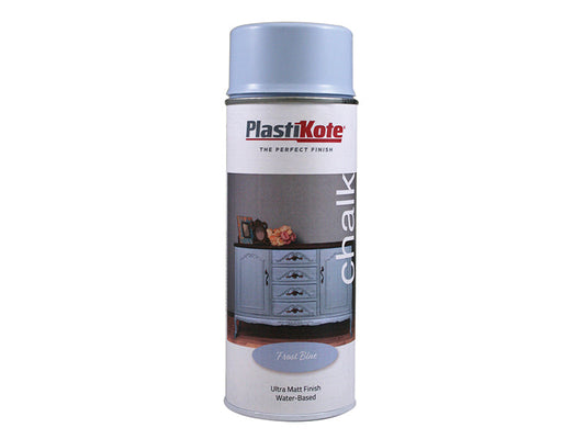 Chalk Finish Spray Frost Blue 400ml, PlastiKote