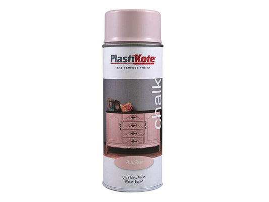 Chalk Finish Spray Pale Rose 400ml, PlastiKote