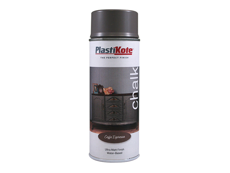 Chalk Finish Spray Caffe Espresso 400ml, PlastiKote