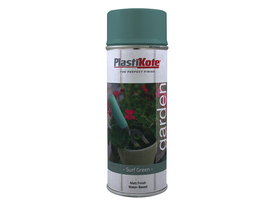 Garden Colours Spray Paint Surf Green 400ml, PlastiKote