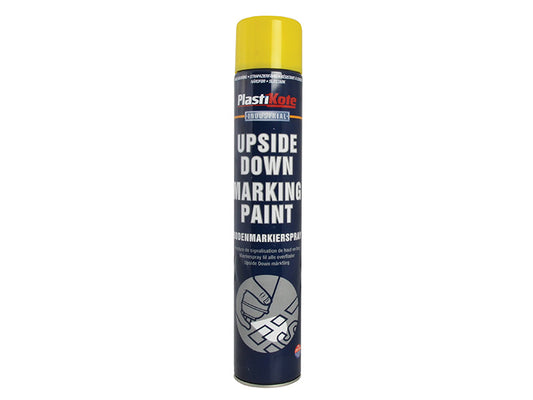 Upside Down Marking Paint Yellow 750ml, PlastiKote