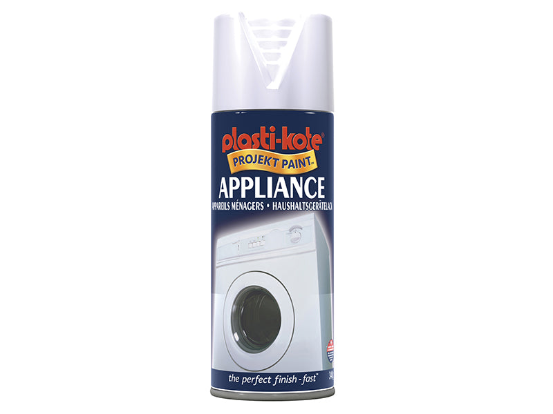 Twist & Spray Appliance Enamel Gloss White 400ml, PlastiKote