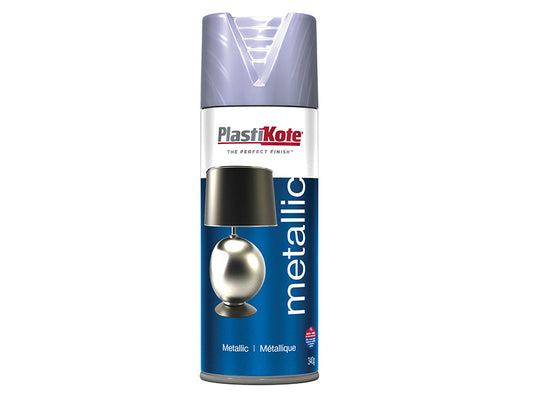 Metallic Spray Silver 400ml, PlastiKote