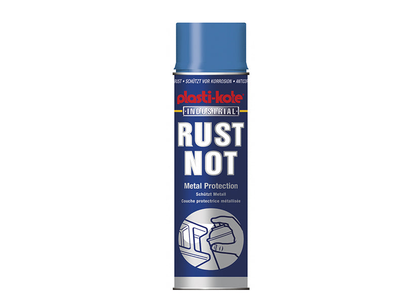 Rust Not Spray Gloss White 500ml, PlastiKote