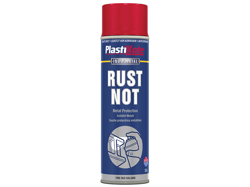 Rust Not Spray Matt Red 500ml, PlastiKote