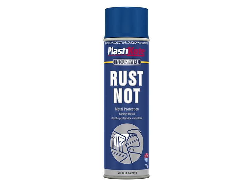 Rust Not Spray Matt Midnight Blue 500ml, PlastiKote