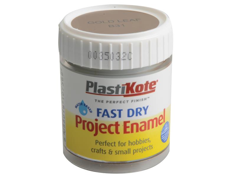 Fast Dry Enamel Paint B31 Bottle Gold Leaf 59ml, PlastiKote