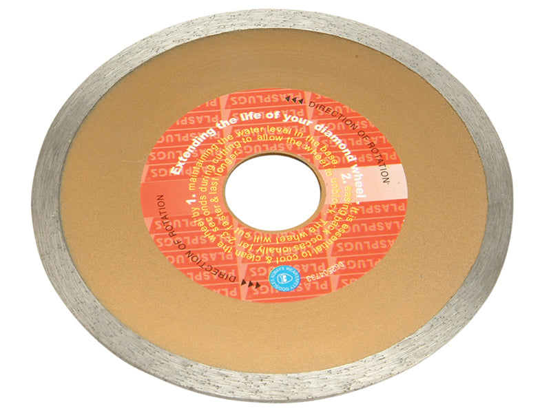 High Glaze Diamond Wheel 110mm, Plasplugs