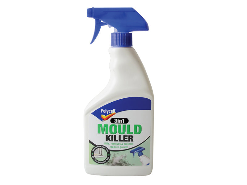 3 in 1 Mould Killer 500ml Spray, Polycell