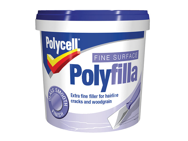 Fine Surface Filler Tub 500g, Polycell