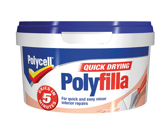 Multipurpose Quick Drying Polyfilla Tub 500g, Polycell