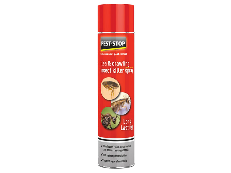 Flea & Crawling Insect Killer Spray 300ml, Pest-Stop (Pelsis Group)