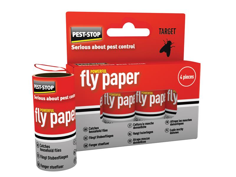 Fly Papers (Pack 4), Pest-Stop (Pelsis Group)