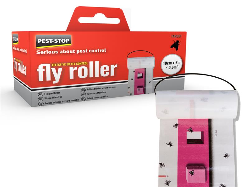 Fly Roller 0.1 x 6m, Pest-Stop (Pelsis Group)