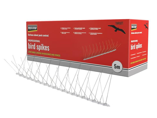 Professional Bird Spikes 50cm Metal Strips (Pack 10), Pest-Stop (Pelsis Group)