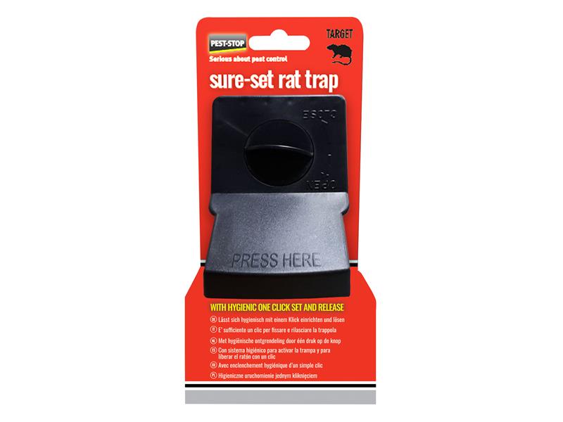 Sure-Set Plastic Rat Trap, Pest-Stop (Pelsis Group)