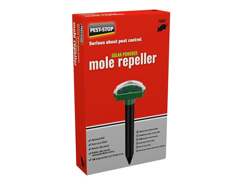 Solar-Powered Mole Repeller, Pest-Stop (Pelsis Group)