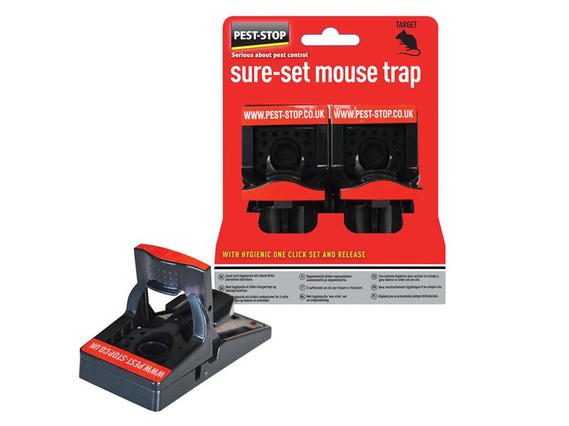 Sure-Set Mouse Trap (Twin Pack), Pest-Stop (Pelsis Group)