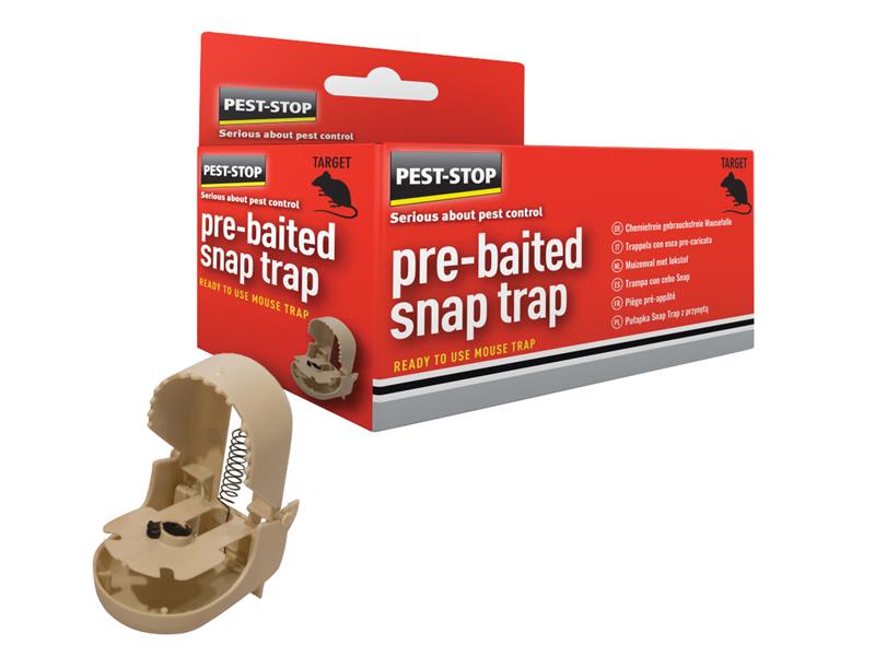 Snap Mouse Trap (Single Blister), Pest-Stop (Pelsis Group)