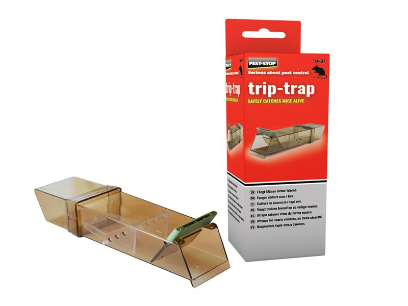 Trip-Trap Humane Mouse Trap (Single Boxed), Pest-Stop (Pelsis Group)