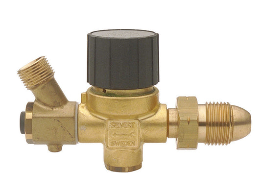 1-4 bar POL Regulator 5-12kg with Hose Failure Valve, Sievert