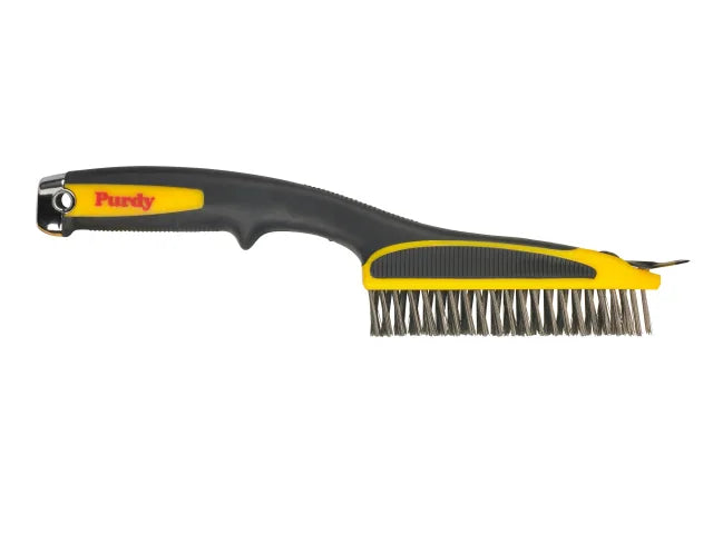 Short Handled Wire Brush 11in, Purdy®