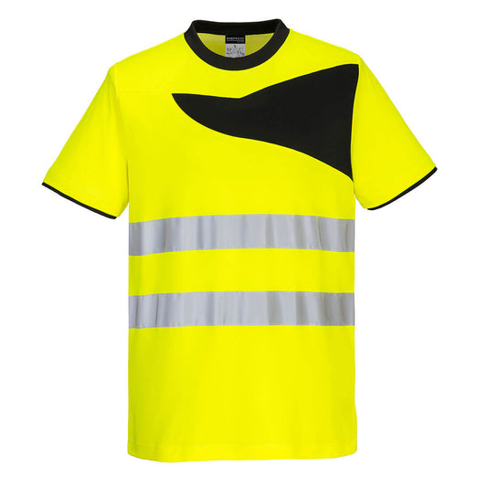 PW2 Hi-Vis Cotton Comfort T-Shirt S/S, Morgans PW