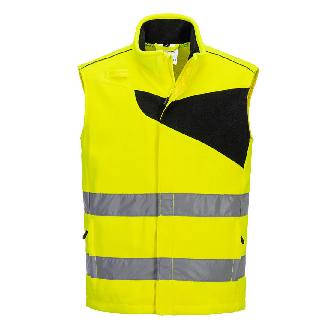 PW2 Hi-Vis Fleece Bodywarmer, Morgans PW