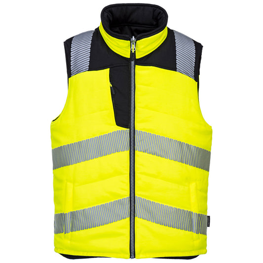 PW3 Hi-Vis Reversible Bodywarmer, Morgans PW