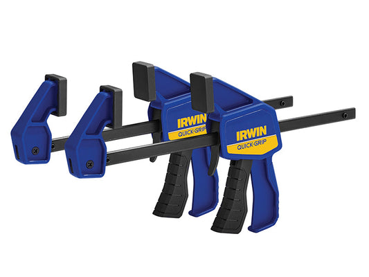 Mini Bar Clamp Twin Pack 150mm (6in), IRWIN® Quick-Grip®