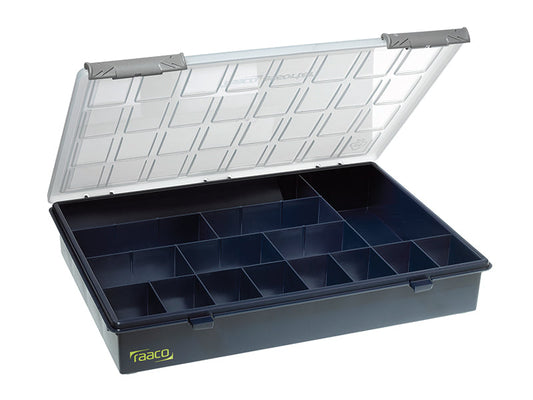 A4 Profi Service Case Assorter 15 Fixed Compartments, Raaco