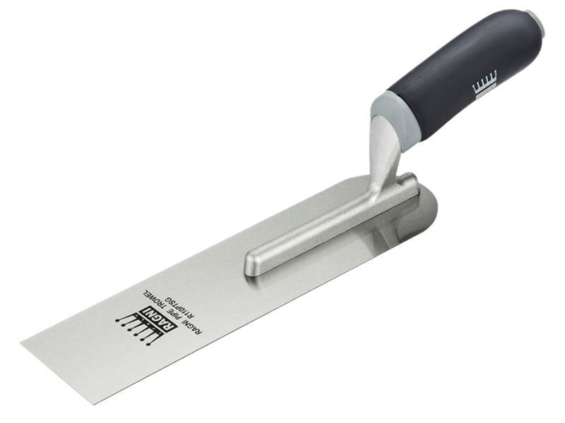 R110PTSG Pipe Trowel Soft Grip Handle 10.1/2 x 3in, Ragni