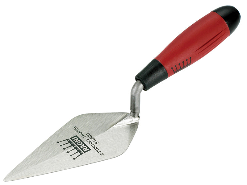 Pointing Trowel London Pattern Soft Grip Handle 6in, Ragni