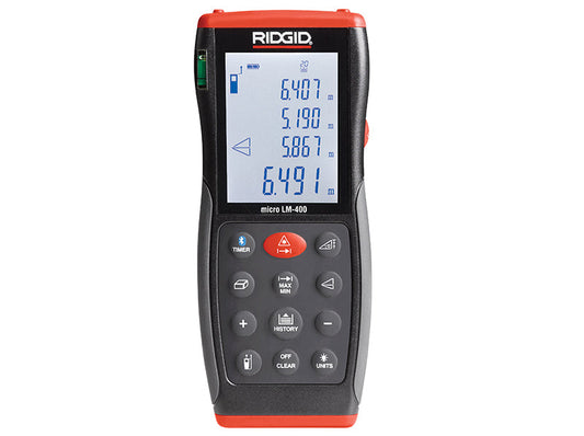 36813 Micro LM-400 Advanced Laser Distance Measure 70m, RIDGID