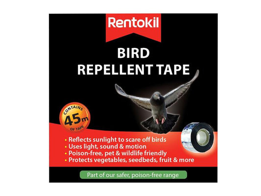 Bird Repellent Tape 45m, Rentokil