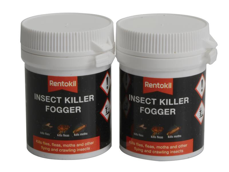 Insect Killer Foggers (Twin Pack), Rentokil