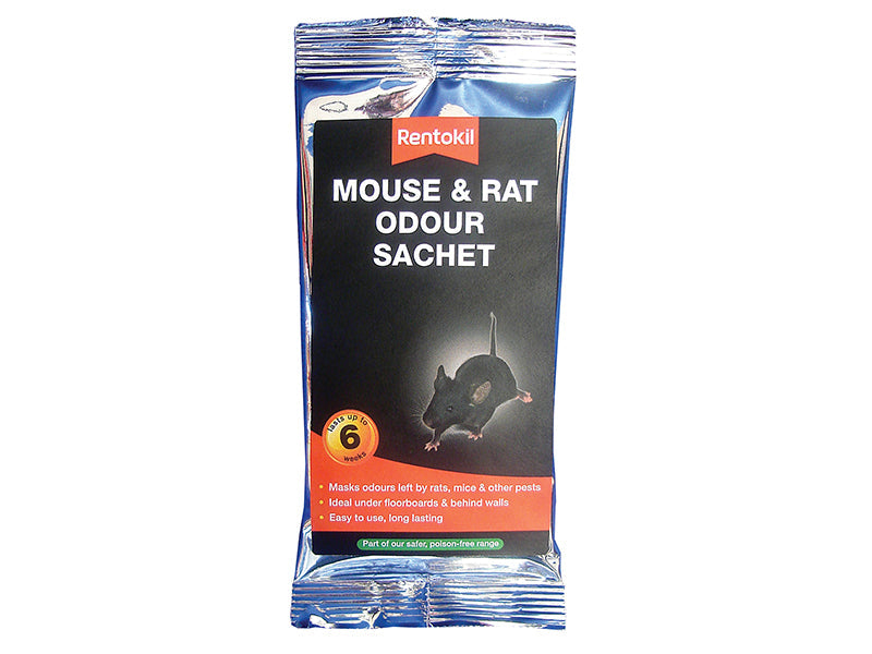 Mouse & Rat Odour Sachet, Rentokil