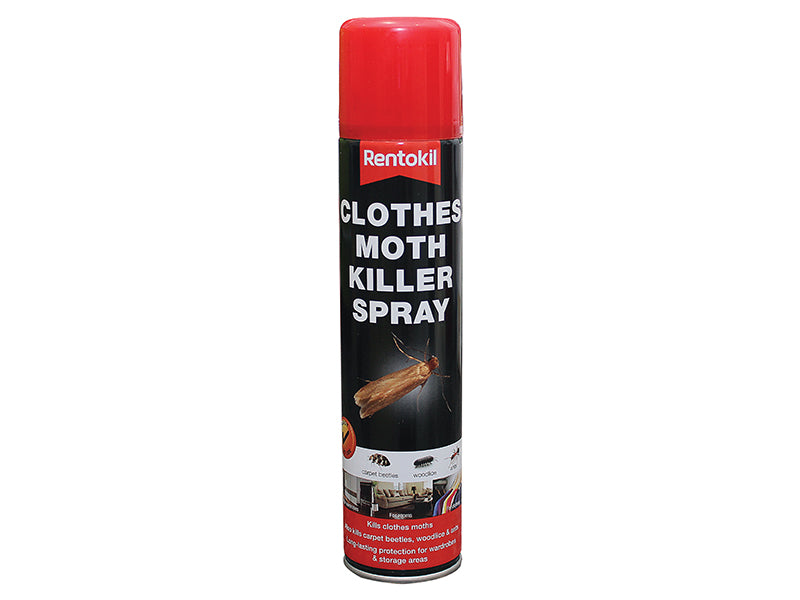 Clothes Moth Killer Spray 300ml, Rentokil