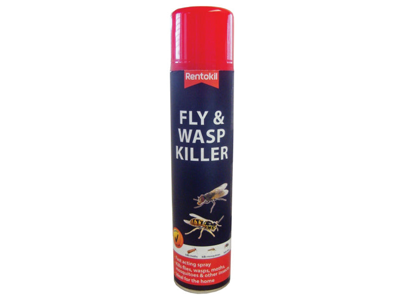 Fly & Wasp Killer Aerosol 300ml, Rentokil