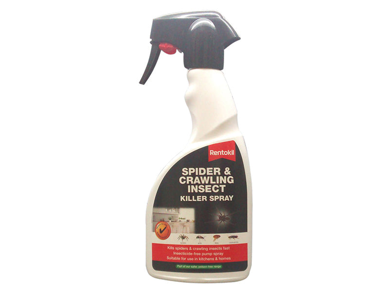 Spider & Crawling Insect Killer Spray 500ml, Rentokil