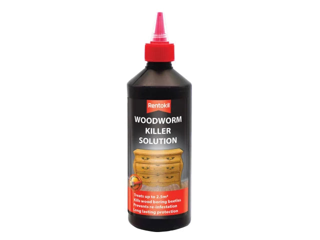 Woodworm Killer Solution 500ml, Rentokil